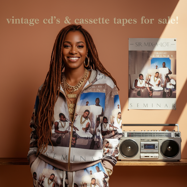 •SIR MIX-A-LOT ~ SEMINAR• ~1989 OG PRESSING~ (CASSETTE TAPE)