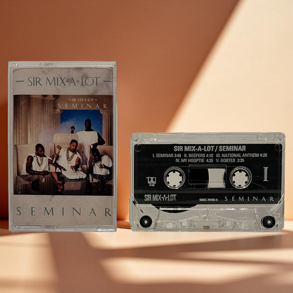 •SIR MIX-A-LOT ~ SEMINAR• ~1989 OG PRESSING~ (CASSETTE TAPE)