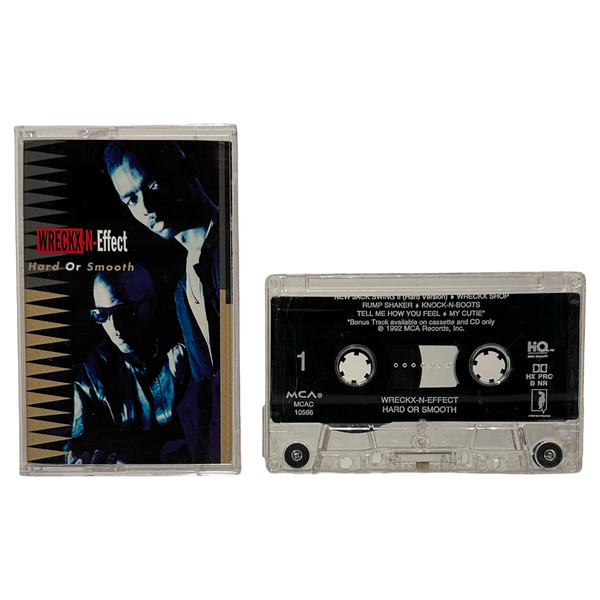 •WRECKS-N-EFFECT - HARD OR SMOOTH• ~1992 OG PRESSING~ (CD & CASSETTE TAPE)
