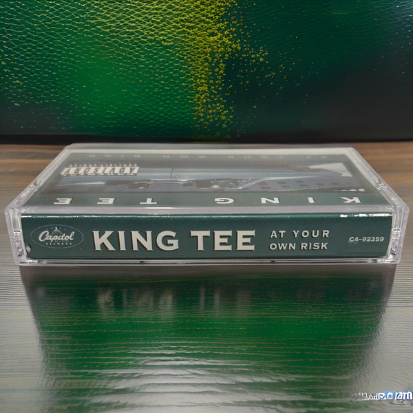 •KING TEE - AT YOUR OWN RISK• ~1990 ORIGINAL PRESSING~ (CASSETTE TAPE)