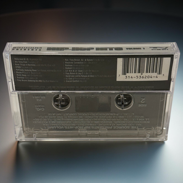 •HIP HOP HITS - THE SOURCE PRESENTS• ~1997 OG PRESSING~ (CASSETTE TAPE)