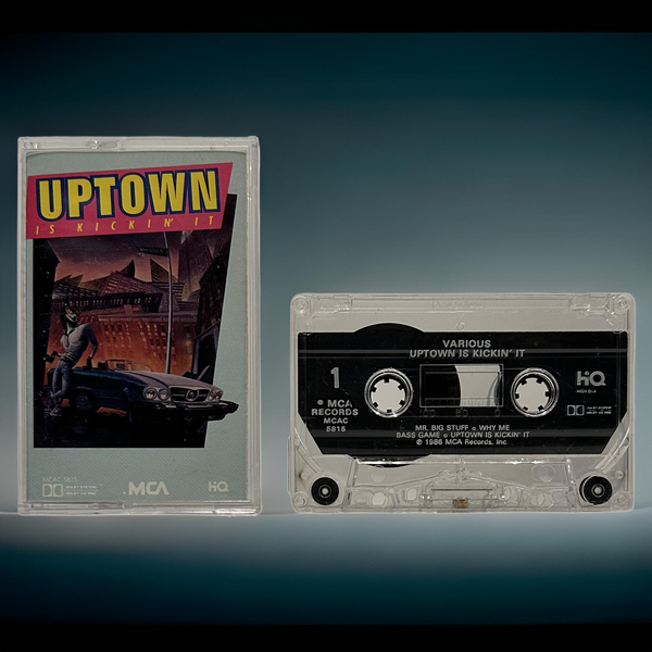 •VARIOUS ~ UPTOWN IS KICKIN’ IT• ~1986 OG PRESSING~ (CASSETTE TAPE)