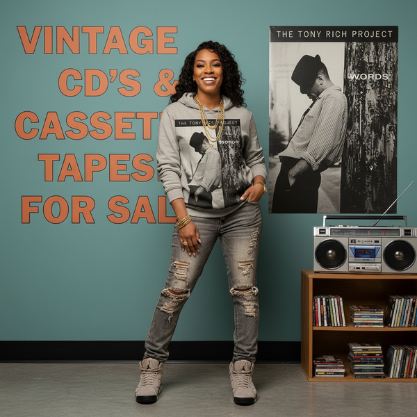 •THE TONY RICH PROJECT - ‘WORDS’• ~1995 OG PRESSING~ (CASSETTE TAPE)