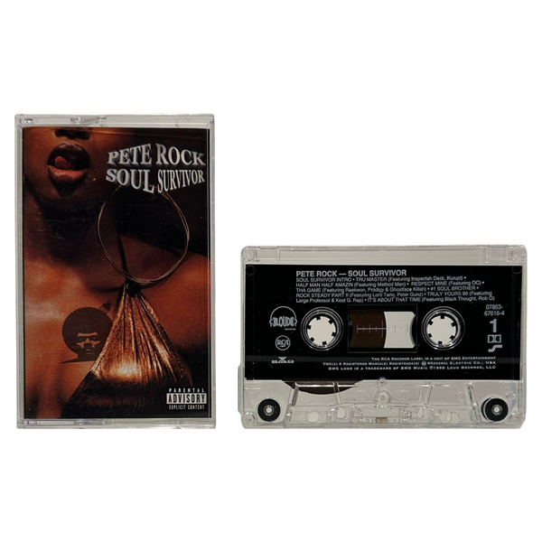 •PETE ROCK - SOUL SURVIVOR• ~1998 OG PRESSINGS~ (CD & CASSETTE TAPE)