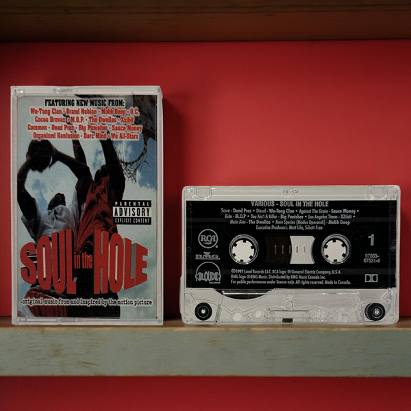 •SOUL IN THE HOLE - THE SOUNDTRACK• ~1997 OG CANADIAN PRESSING~ (CASSETTE TAPE)