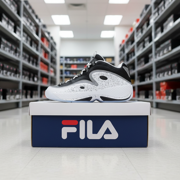 *FILA* ~Grant Hill 3 Throwbacks~ (90’s Flavor) (Blak/Grey/White)