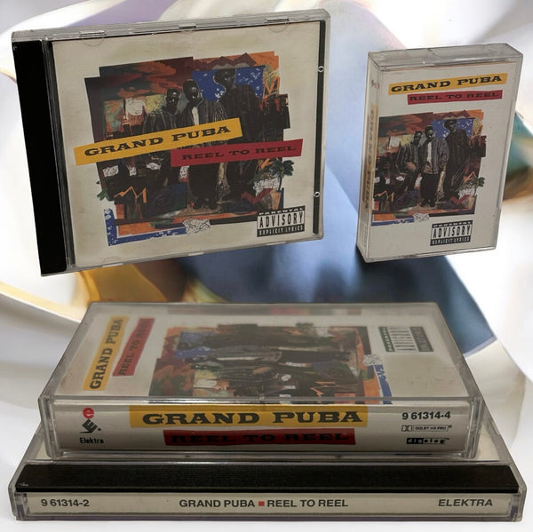 •GRAND PUBA - REEL TO REEL• ~1992 OG PRESSINGS~ (CD & CASSETTE TAPE)
