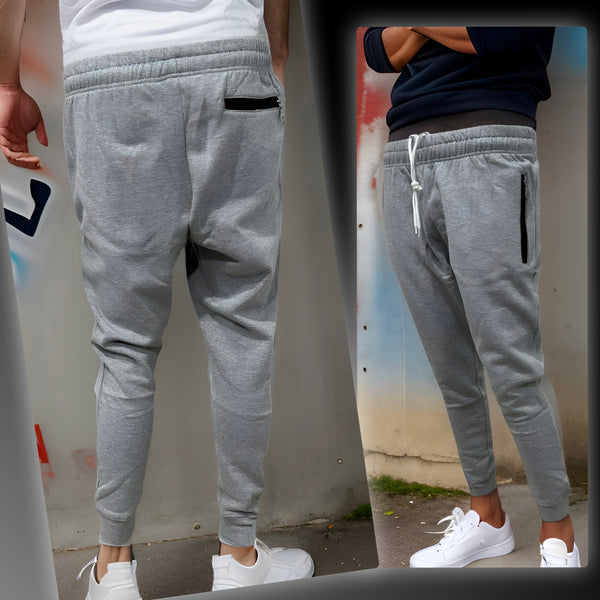 ^COTTON BEST^ (LIGHT GREY) JOGGER SWEATPANTS