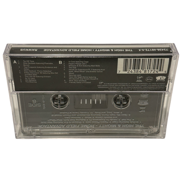 •THE HIGH & MIGHTY - HOME FIELD ADVANTAGE• ~1998 OG CANADIAN PRESSING~ (CASSETTE TAPE)