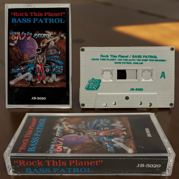 •BASS PATROL - “ROCK THIS PLANET”• ~1988 OG PRESSING~ (CASSETTE TAPE)