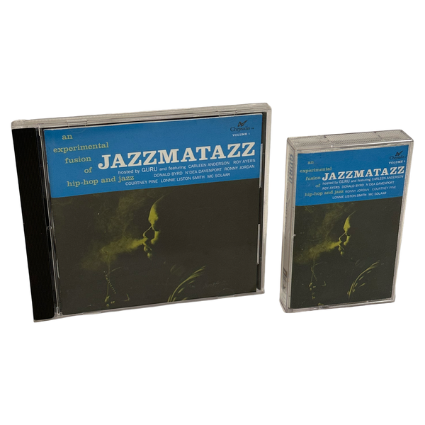 •GURU - JAZZMATAZZ VOL. 1• ~1993 OG CANADIAN PRESSINGS~ (CD & CASSETTE TAPE)