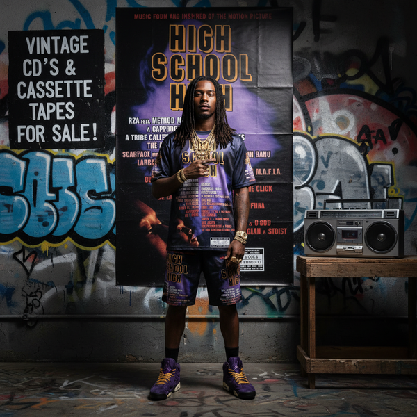 •HIGH SCHOOL HIGH - MUSIC FROM AND INSPIRED BY THE MOTION PICTURE• ~1996 OG PRESSING~ (CASSETTE TAPE)