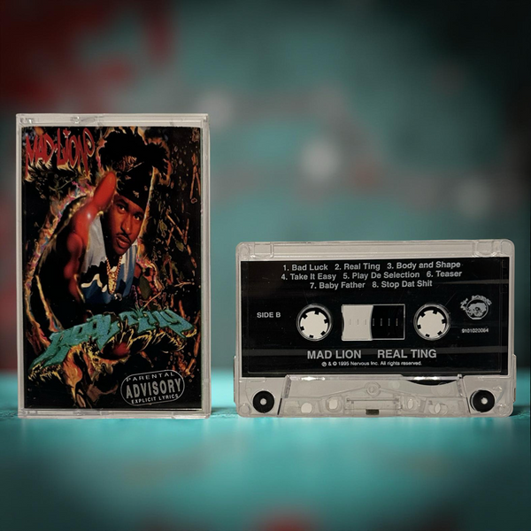•MAD LION - REAL TING• ~1995 OG PRESSING~ (CASSETTE TAPE)