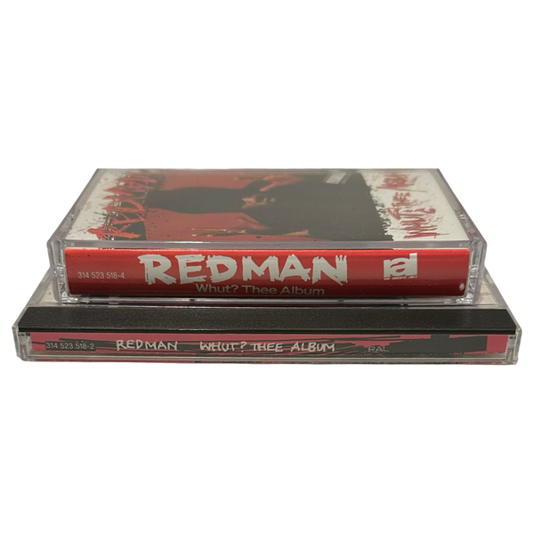 •REDMAN - WHUT? THEE ALBUM• ~1992 OG PRESSINGS~ (CD & CASSETTE TAPE)