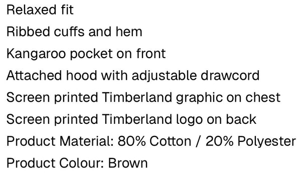 *TIMBERLAND* ~Sweatsuit~ (Hoodie & joggers)