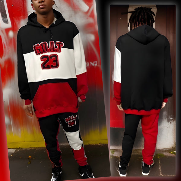 ^23 GOAT^ *SUPER LUX* FULL HOODED SWEATSUITS