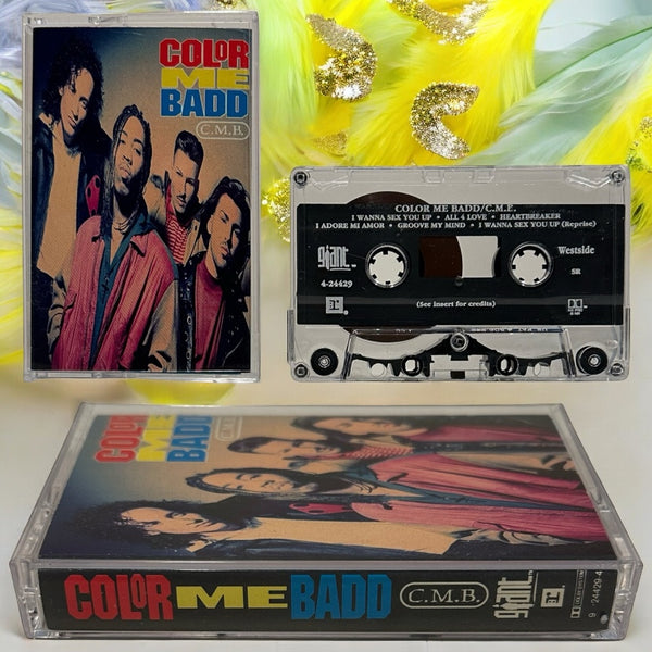 •COLOR ME BADD - C.M.B.• ~1991 OG PRESSING~ (CASSETTE TAPE) (2)