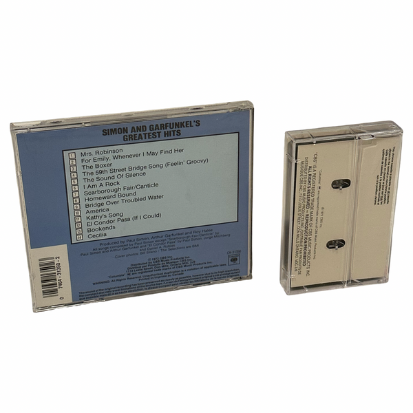 •SIMON AND GARFUNKLE’S - GREATEST HITS• ~1972 OG CANADIAN REPRESSINGS~ (CD & CASSETTE TAPE)