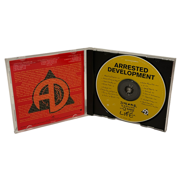 •ARRESTED DEVELOPMENT - 3 YEARS, 5 MONTHS & 2 DAYS IN THE LIFE OF…• ~1992 OG PRESSINGS~ (CD & CASSETTE TAPE)