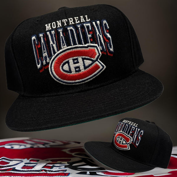 *Montreal Canadiens* snapback hats by Mitchell & Ness