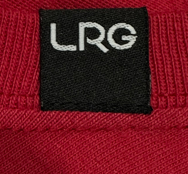 *LRG* (RED) ~HUSTLE & GROW~ SHORT SLEEVE T-SHIRTS