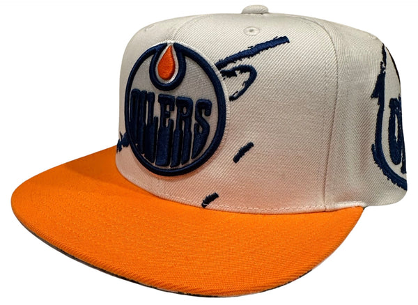 *Edmonton Oilers* snapback hat by Mitchell & Ness (Rare Retailer Promo Sample)