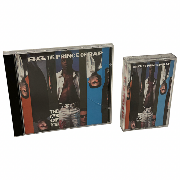 •B.G. THE PRINCE OF RAP - THE POWER OF RHYTHM• ~1991 OG PRESSINGS~ (CD & CASSETTE TAPE)