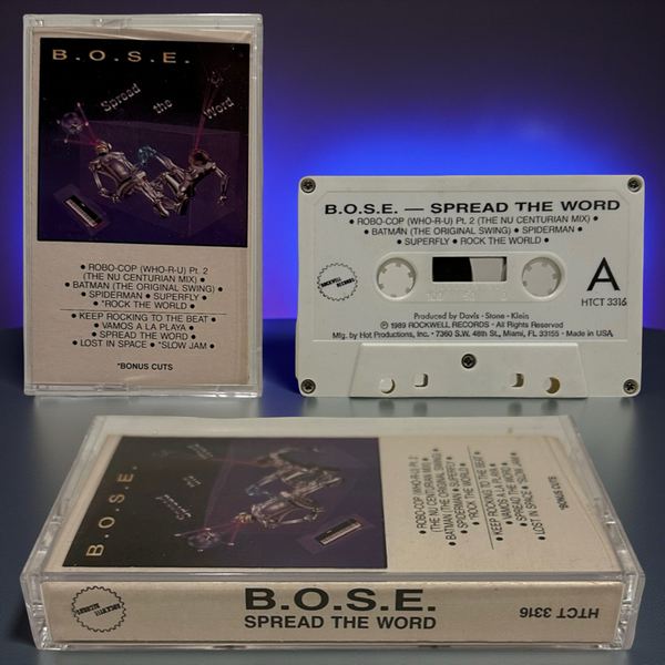 •BOSE - SPREAD THE WORD• ~1989 OG PRESSING~ (CASSETTE TAPE)