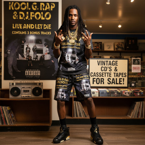 •KOOL G RAP & D.J. POLO - LIVE AND LET DIE• ~1992 OG PRESSING~ (CASSETTE TAPE)