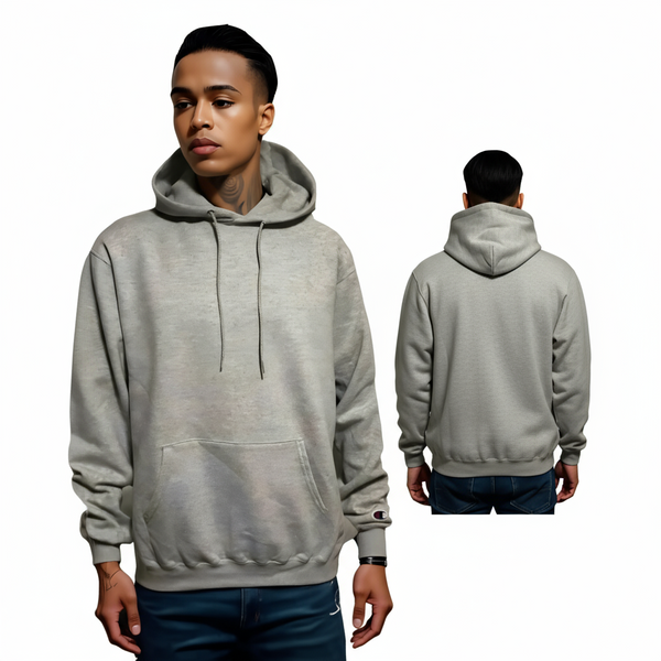 *CHAMPION ATHLETICS* (GREY) PULLOVER HOODIES
