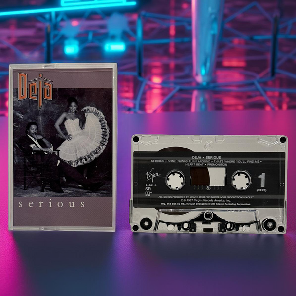 •DEJA - SERIOUS• ~1987 OG PRESSING~ (CASSETTE TAPE)