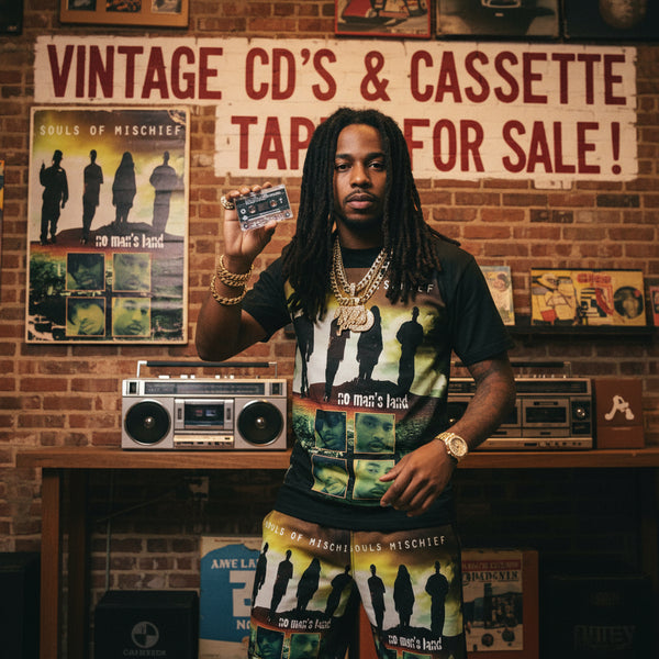 •SOULS OF MISCHIEF - NO NAN’S LAND• ~1995 OG PRESSING~ (CASSETTE TAPE)