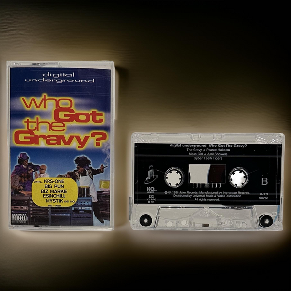 •DIGITAL UNDERGROUND ~ WHO GOT THE GRAVY?• ~1998 OG PRESSING~ (CASSETTE TAPE) (1)