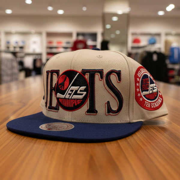 *Winnipeg Jets* ~Original Fit SnapBack Hats by Mitchell & Ness~