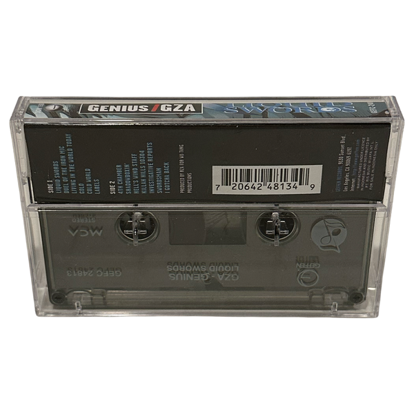 •GENIUS/GZA - LIQUID SWORDS• ~1995 OG PRESSINGS~ (CD & INDONESIAN CASSETTE TAPE)