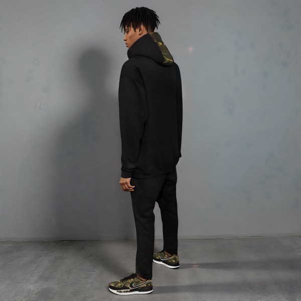 •23 GOAT• CAMOUFLAGE LUXURY ZIP UP SWEATSUITS (CUT & SEW) (EMBROIDERED LOGOS)