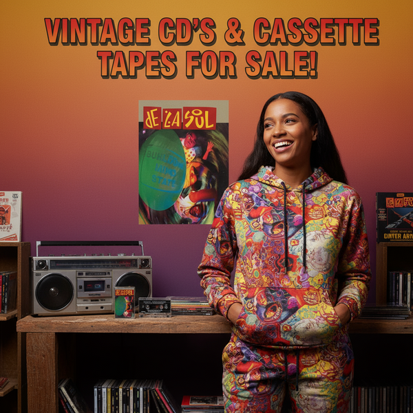 •DE LA SOUL - BUHLOONE MINDSTATE• ~1993 OG PRESSING~ (CASSETTE TAPE)