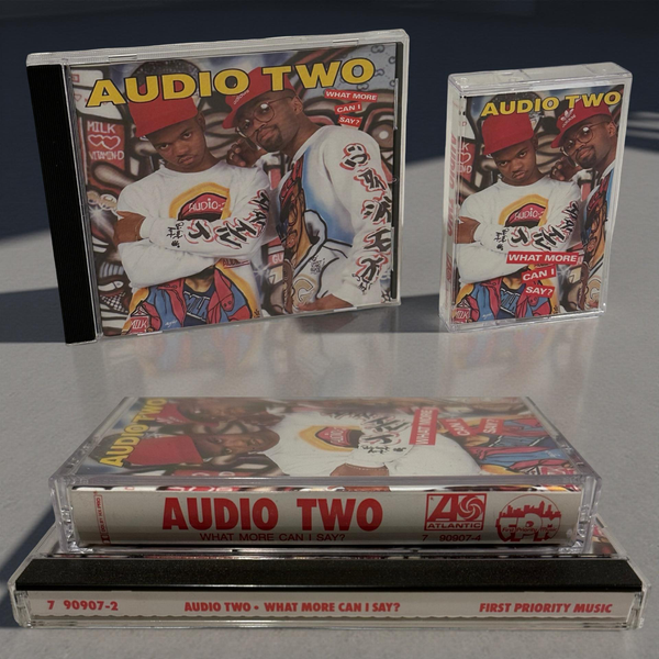 •AUDIO TWO ~ AUDIO TWO• ~1988 OG PRESSINGS~ (CD & CASSETTE TAPE)