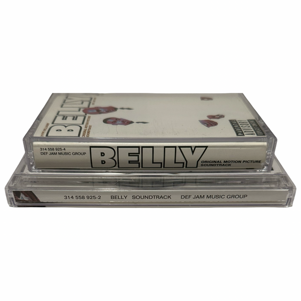 •BELLY - ORIGINAL MOTION PICTURE SOUNDTRACK• ~1998 OG PRESSING~ (CD & CASSETTE TAPE)
