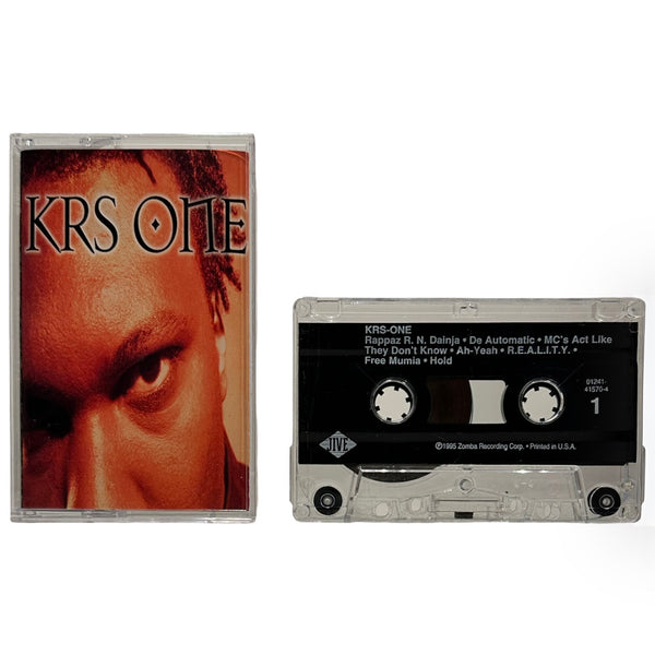 •KRS-ONE - KRS-ONE• ~1995 OG PRESSING~ (CASSETTE TAPE)