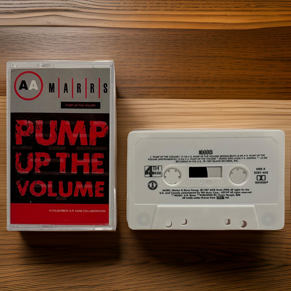 •M.A.R.S. ~ PUMP UP THE VOLUME• ~1987 MAXI-SINGLE~ (CASSETTE TAPE)