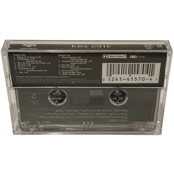 •KRS-ONE - KRS-ONE• ~1995 OG PRESSINGS~ (CD & CASSETTE TAPE)
