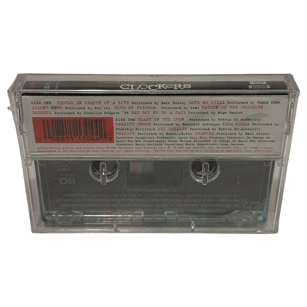 •CLOCKERS - ORIGINAL MOTION PICTURE SOUNDTRACK• ~1995 OG PRESSINGS~ (CD & SEALED CASSETTE TAPE)