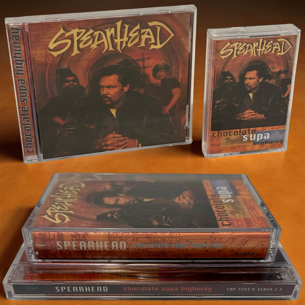 ••SPEARHEAD - CHOCOLATE SUPA HIGHWAY• ~1997 OG PRESSINGS~ (CD & CASSETTE TAPE)