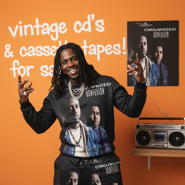 •ORGANIZED KONFUSION - ORGANIZED KONFUSION• ~1991 OG PRESSING~ (CASSETTE TAPE)