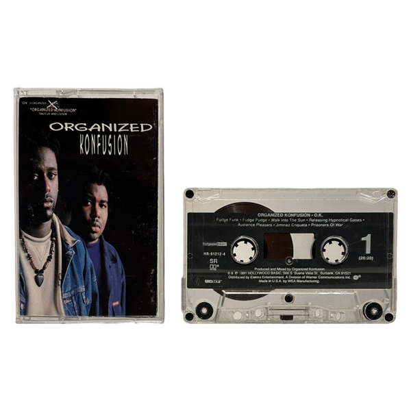 •ORGANIZED KONFUSION - ORGANIZED KONFUSION• ~1991 OG PRESSING~ (CASSETTE TAPE)