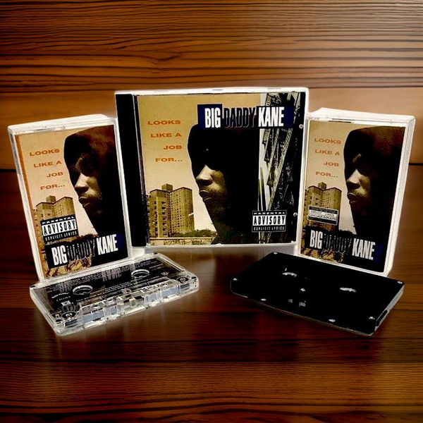 •BIG DADDY KANE - LOOKS LIKE A JOB FOR…• (1993) (CASSETTE & CD AVAILABLE) (ORIGINAL PRESSINGS)