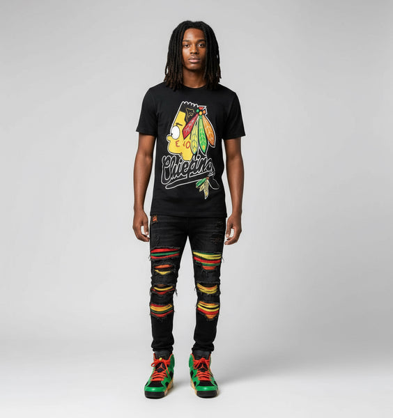 *Bart Chief* ~T-Shirts~ •Back Embroidery• (Up to 5XL)