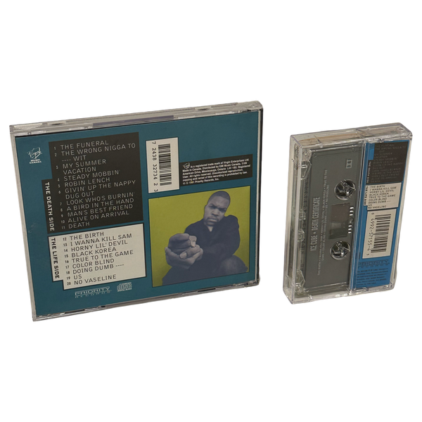 •ICE CUBE - DEATH CERTIFICATE• ~1991 OG PRESSINGS~ (CD & CASSETTE TAPE)
