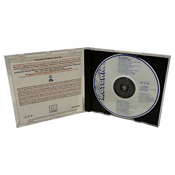 •M.C. TROUBLE - GOTTA GET A GRIP• ~1990 OG PRESSINGS~ (CD & CASSETTE)